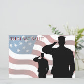 DER LETZTE SALUT (Stehend Vorderseite)