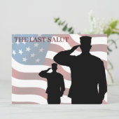 DER LETZTE SALUT (Stehend Vorderseite)