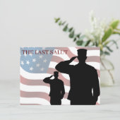 DER LETZTE SALUT (Stehend Vorderseite)