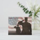 DER LETZTE SALUT VINTAG (Stehend Vorderseite)