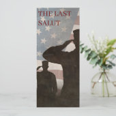 DER LETZTE SALUT VINTAG (Stehend Vorderseite)