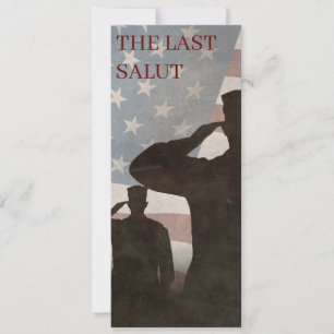 DER LETZTE SALUT VINTAG