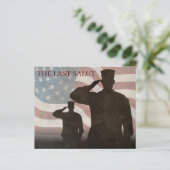 DER LETZTE SALUT VINTAG (Stehend Vorderseite)