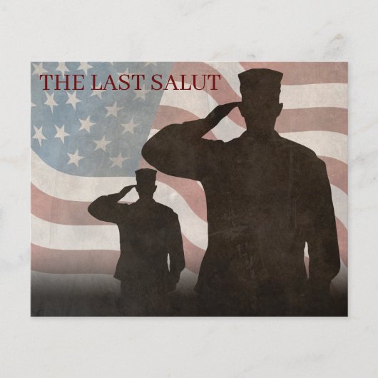 DER LETZTE SALUT VINTAG (Vorderseite)