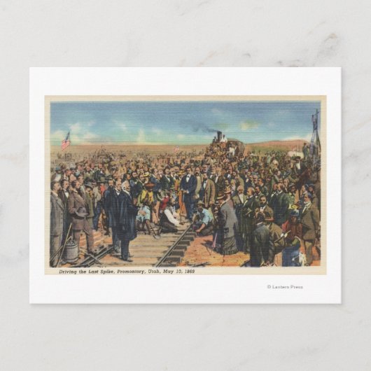 Der letzte Schachzug - Bahngleis Postkarte (Vorderseite)