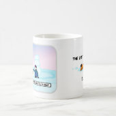 Der LETZTE Schneemann Kaffeetasse (Mittel)