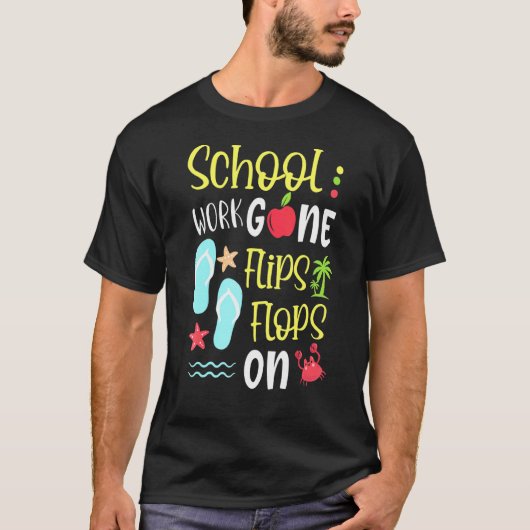 Der letzte Schullehrertag Drehe T-Shirt (Vorderseite)