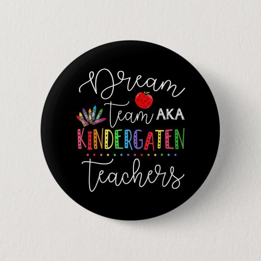 Der letzte Schultag zurück zum Traumteam Kinde Button (Vorderseite)