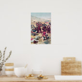 Der letzte Schuss im Soudan Poster (Küche)