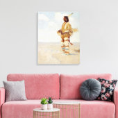 Der letzte seiner Rennen Der schwindende Amerikane Leinwanddruck (Insitu (Wohnzimmer))