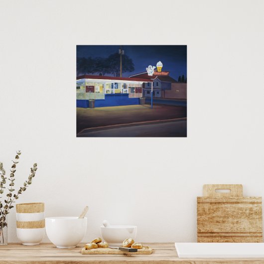 Der letzte Sommertag Poster (Küche)