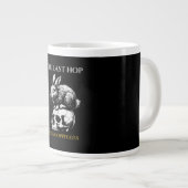 DER LETZTE SPRUNG Jumbo-Tasse (Vorderseite Rechts)