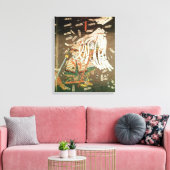 Der letzte Stand des Kusanoki-Clans Leinwanddruck (Insitu (Wohnzimmer))