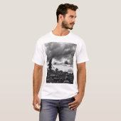 Der letzte Stand des Wikinger - Braunkohlekunst T-Shirt (Vorne ganz)