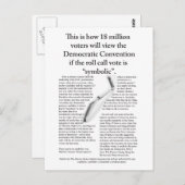 Der letzte Strohhalm der Denver-Gruppe Postkarte (Vorne/Hinten)