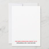 Der letzte Strohhalm, Treffpunkt des Klimawandels Einladung (Rückseite)