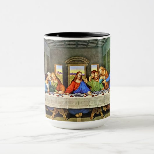 Der letzte Supper Leonardo da Vinci Tasse (Zentrum)