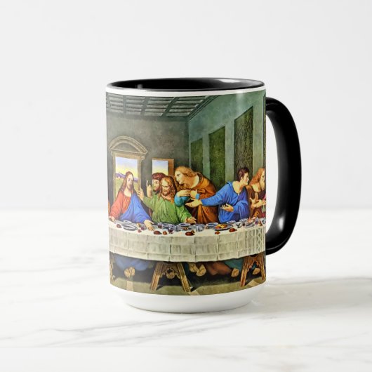 Der letzte Supper Leonardo da Vinci Tasse (VorderseiteRechts)