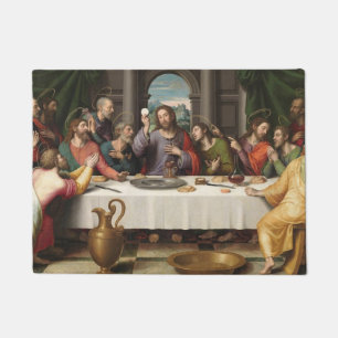 Der letzte Supper Vicente Juan Masip Fußmatte