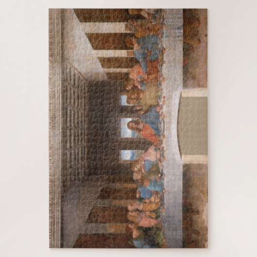Der letzte Supper von Leonardo Da Vinci Puzzle (Vertikal)