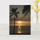 Der letzte Surfer Karte (Gelbe Blume)