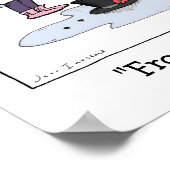 "Der letzte Tag der Frost" Poster (Ecke)