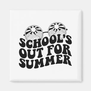 Der letzte Tag der Lehrerin Student Hallo Sommer K Magnet