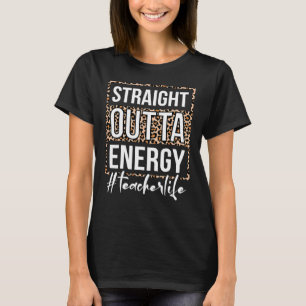 Der letzte Tag der Schule direkt im Outta-Energy-L T-Shirt