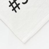 Der letzte Tag des Schulsekretärs Abschluss Spaß Fleecedecke (Ecke)