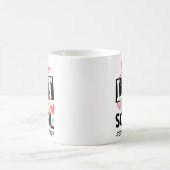Der letzte Tag des Schulsekretärs Abschluss Spaß Kaffeetasse (Mittel)