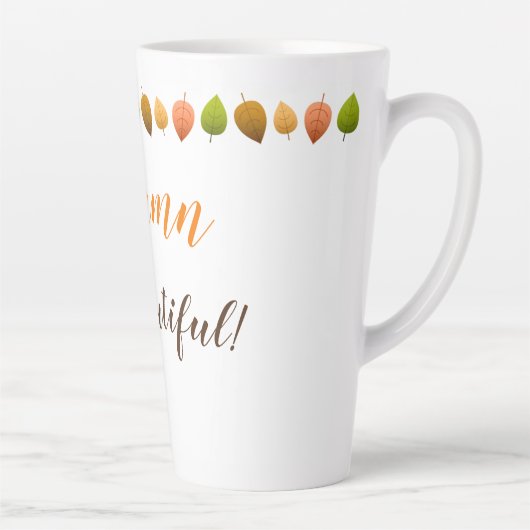 Der letzte Tasse Herbst ist wunderschön (Rechts)