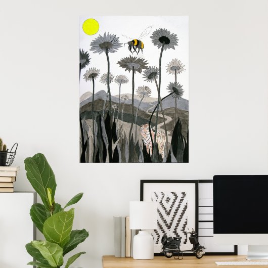 Der letzte Tiger - Poster (Heimbüro)