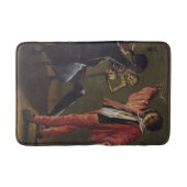 Der letzte Tropfen Bier, bevor das Party endet Badematte (Vorderseite)