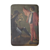 Der letzte Tropfen Bier, bevor das Party endet Badematte (Vorderseite Vertikal)