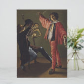 Der letzte Tropfen Bier, bevor das Party endet Karte (Stehend Vorderseite)