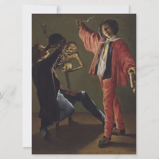 Der letzte Tropfen Bier, bevor das Party endet Karte (Vorderseite)