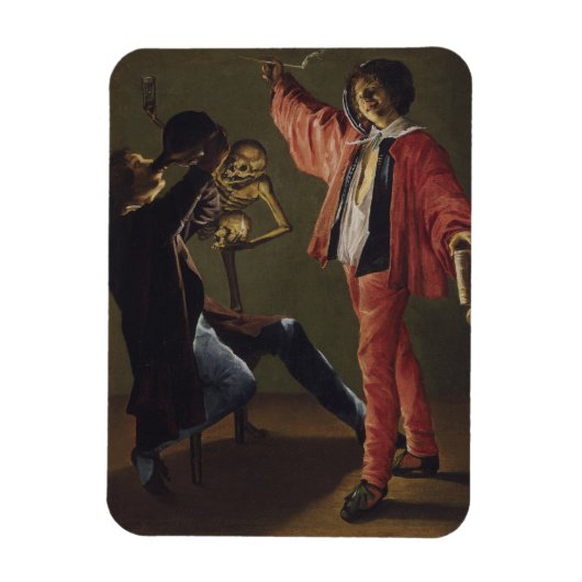 Der letzte Tropfen Bier, bevor das Party endet Magnet (Vertikal)