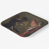 Der letzte Tropfen Bier, bevor das Party endet Pappteller (Gewinkelt)