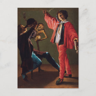 Der letzte Tropfen von Judith Leyster Postcard Postkarte