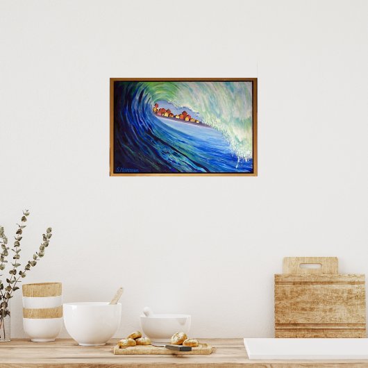 Der letzte Tsunami 2004 Poster (Küche)