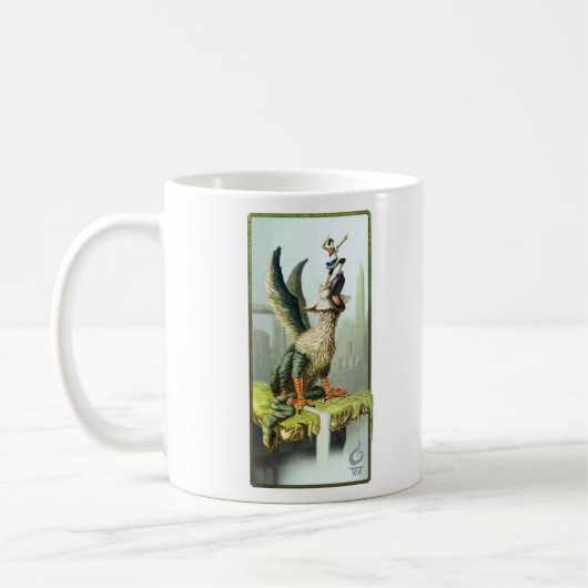 Der letzte Wächter V1 Kaffeetasse (Links)