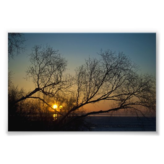 Der letzte Wertvolle Teil der Sonne Fotodruck (Vorne)