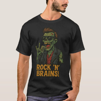 Der letzte Zombie-Akkord retro T-Shirt