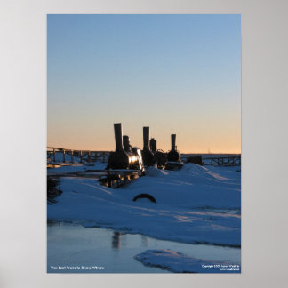 Der letzte Zug zum Schnee, wo Poster