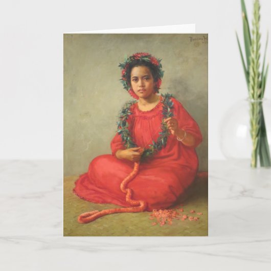 "Der Leu-Hersteller" - Theodore Wores Karte (Vorderseite)