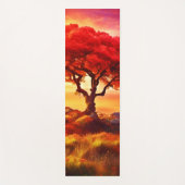 Der leuchtende Baum der Lebenskunst Yogamatte (Vorderseite)