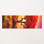 Der leuchtende Baum der Lebenskunst Yogamatte (Vorderseite (Horizontal))