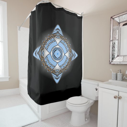 Der leuchtende Stern...... Duschvorhang (Beispiel)