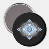 Der leuchtende Stern...... Magnet (Vorderseite/Rückseite)