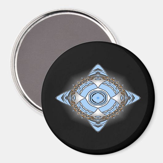 Der leuchtende Stern...... Magnet (Vorderseite/Rückseite)